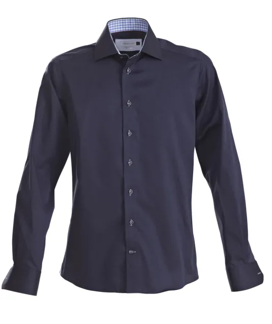 Red Bow 20  Hemd Slim Fit Heren Wit/marine