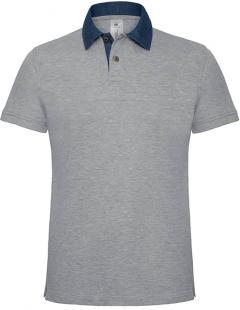 Denim / Heather Grey