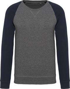 Grey Heather / Navy