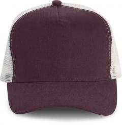 Burgundy / Light Grey