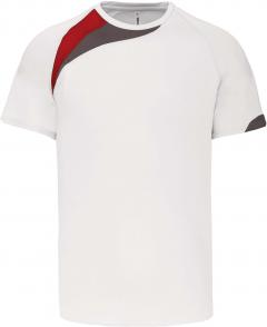 White / Sporty Red / Storm Grey