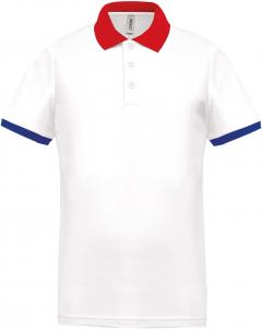 White / Red / Sporty Royal Blue