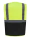 YHVW801 - Multifunctioneel veiligheidshesje Hi Vis Yellow / Black