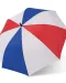 KI2008 - Grote Golfparaplu Reflex blue/White/French red