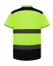 YHVJ220 - Tweekleurige veiligheidspolo Hi Vis Yellow / Navy