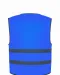 YHVW102CH - Veiligheidshesje met reflecterende zoom en strepen Royal Blue
