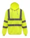 YHVK07 - Veiligheidssweatervest met capuchon Hi Vis Yellow