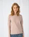 CGTW06T - #E150 Ladies' T-shirt long sleeves White