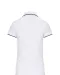 K252 - Damespolo korte mouwen White / Navy / White