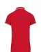 K252 - Damespolo korte mouwen Red / White / Navy