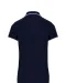K252 - Damespolo korte mouwen Navy / White / Red
