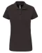 K240 - Piquépolo korte mouwen dames Dark Grey
