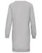 K493 - Bio fleece lounge jurk Light grey heather