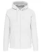 K444 - Sweatvest met capuchon White