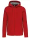 K444 - Sweatvest met capuchon Red