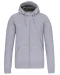 K444 - Sweatvest met capuchon Oxford Grey