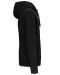 K444 - Sweatvest met capuchon Black