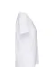 K399 - Bio dames-t-shirt kraag met onafgewerkte rand korte mouwen White