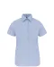 K532 - Dames stretch blouse korte mouwen Light Blue