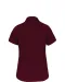 K532 - Dames stretch blouse korte mouwen Wine
