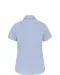 K532 - Dames stretch blouse korte mouwen Light Blue