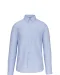 K516 - Heren Oxford overhemd lange mouwen Oxford Blue