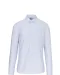 K516 - Heren Oxford overhemd lange mouwen Striped White / Oxford Blue