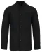 K515 - Herenoverhemd met "Mao" kraag lange mouwen Black