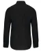 K515 - Herenoverhemd met "Mao" kraag lange mouwen Black