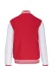 K498 - Kinder college jacket Red / White