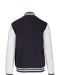 K498 - Kinder college jacket Navy / White