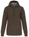 K443 - Sweater met capuchon Dark Khaki
