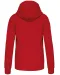 K443 - Sweater met capuchon Red