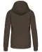 K443 - Sweater met capuchon Dark Khaki
