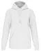 K443 - Sweater met capuchon White