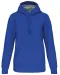 K443 - Sweater met capuchon Light Royal Blue