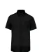 K539 - Heren non-iron micro sergé overhemd korte mouwen Black