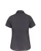 K532 - Dames stretch blouse korte mouwen Zinc