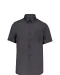K539 - Heren non-iron micro sergé overhemd korte mouwen Zinc