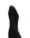 K3017 - Dames-t-shirt ronde hals lange mouwen Black