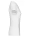 K3015 - Dames-t-shirt V-hals korte mouwen White