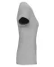 K3015 - Dames-t-shirt V-hals korte mouwen Light grey heather
