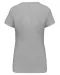 K3015 - Dames-t-shirt V-hals korte mouwen Light grey heather