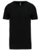 K3014 - T-shirt korte mouwen V-hals Black