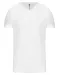 K3014 - T-shirt korte mouwen V-hals White