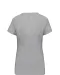 K3013 - Dames-t-shirt ronde hals korte mouwen Light grey heather