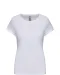 K3013 - Dames-t-shirt ronde hals korte mouwen White