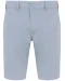 K752 - Herenbermuda met verwassen look Washed Smoky Blue