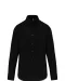K522 - Getailleerd heren non-iron overhemd lange mouwen Black