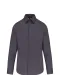 K522 - Getailleerd heren non-iron overhemd lange mouwen Zinc